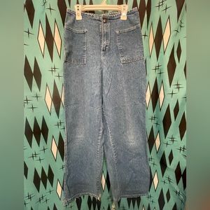 Vintage Carters “Watch the Wear” Wide Leg Jeans-sz 27